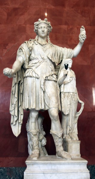 Statue of Dionysus. Artist: Unknown