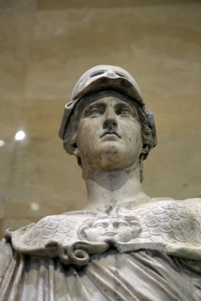 Statue of Athena, Goddess of Wisdom and Just War, and patroness of crafts, 2nd century. Artist: Unknown