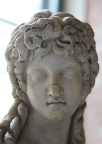 Head of a half figure of Eros, 2nd century. Artist: Unknown