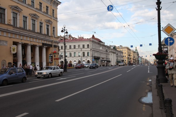 Nevsky Prospect, St Petersburg, Russia, 2011. Artist: Sheldon Marshall