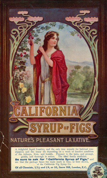 California Syrup of Figs, 1910s. Artist: Unknown