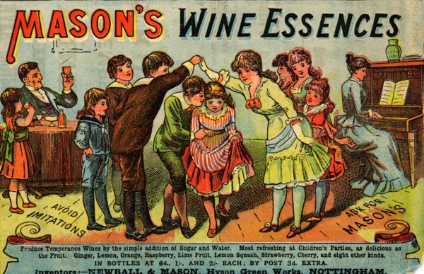 Mason's Wine Essences, 19th century Artist: Unknown
