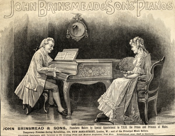 John Brinsmead & Sons Pianos, 19th century. Artist: Unknown