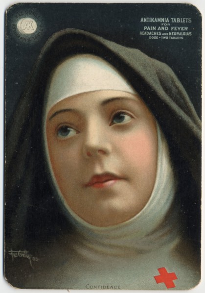 Antikamnia headache tablets, 1890s. Artist: Unknown