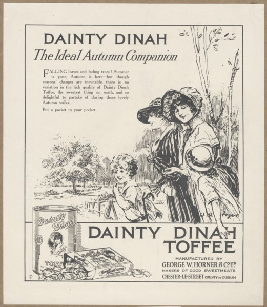 Dainty Dinah Toffee, c.1920. Creator: Wilfred Fryer.