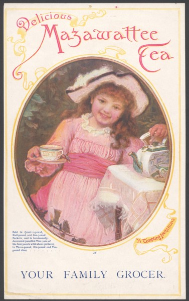 Mazawattee Tea, 1890s. Artist: Unknown
