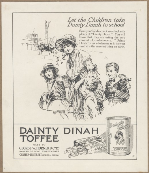 Dainty Dinah Toffee, c.1920. Creator: Wilfred Fryer.
