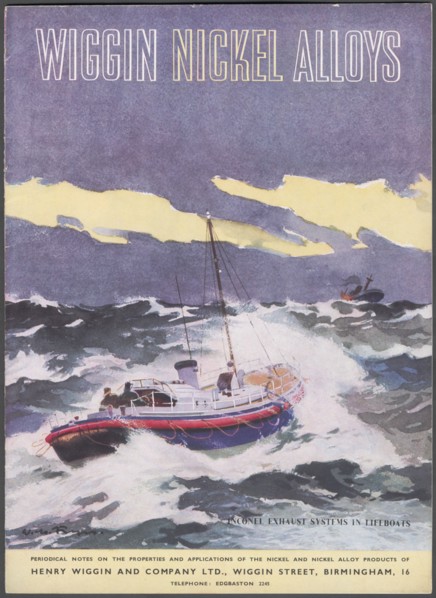 Wiggin Nickel Alloys, 1960s. Artist: Wilfred Fryer