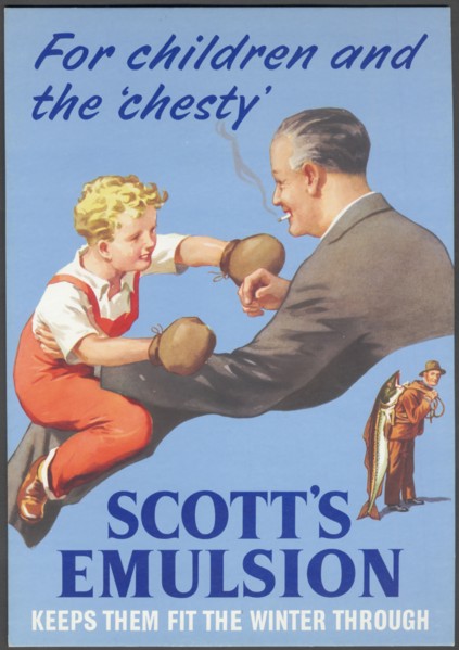 Scott's Emulsion, 1930s. Artist: Wilfred Fryer