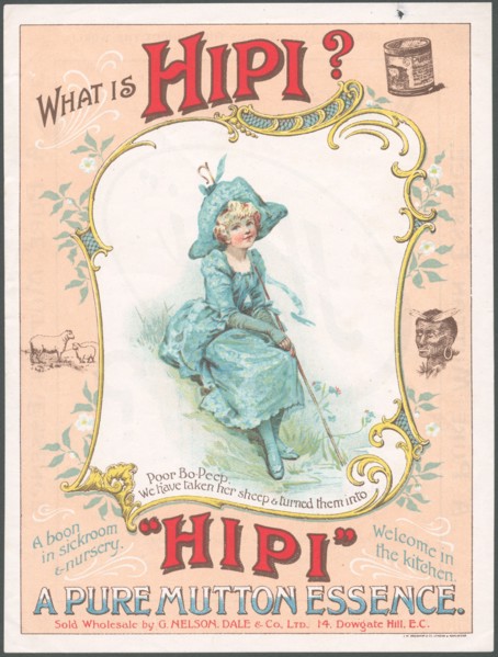 Hipi Mutton Essence, 1880s. Artist: Unknown