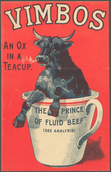 Vimbos Meat extract, 1890s. Artist: Unknown