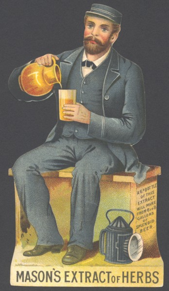 Newball & Mason Extract of Herbs, 1890s. Artist: Unknown
