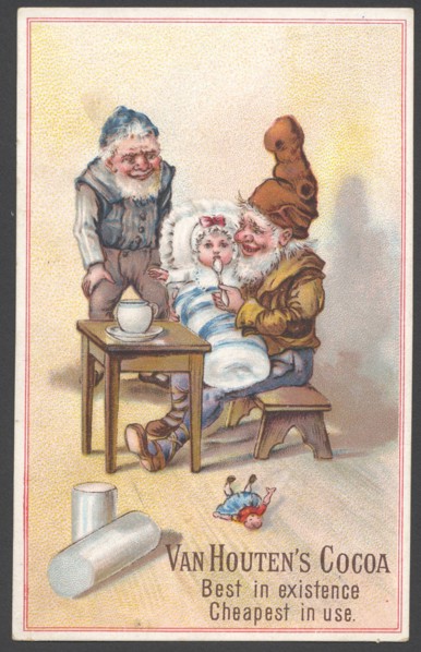 Van Houten's Cocoa, 1890s. Artist: Unknown