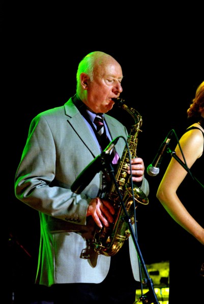 Jimmy Hastings, Brecon Jazz Festival, Powys, Wales. Artist: Brian O'Connor