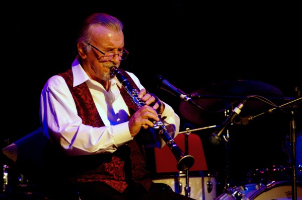 Acker Bilk, English clarinettist, Dorking Halls, Dorking, Surrey.  Artist: Brian O'Connor