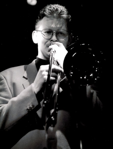 Mark Nightingale, Ronnie Sott's, London, 1994. Artist: Brian O'Connor