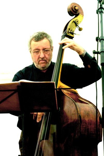Dave Green, Brecon Jazz Festival, Powys, Wales. Artist: Brian O'Connor