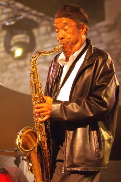 Johnny Griffin, Brecon Jazz Festival, Powys, Wales. Artist: Brian O'Connor