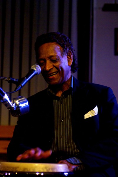 Frank Holder, Jazz Hastings, Hastings, East Sussex.  Artist: Brian O'Connor