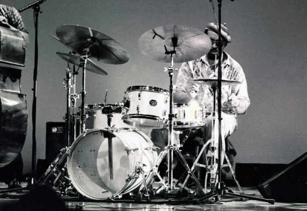 Idris Muhammad, Brecon Jazz Festival, Powys, Wales, 1998. Artist: Brian O'Connor