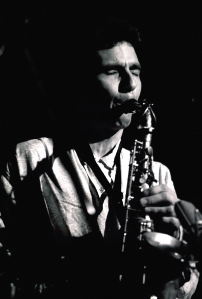 Perico Sambeat, Ronnie Scott's, London, 1993.  Artist: Brian O'Connor
