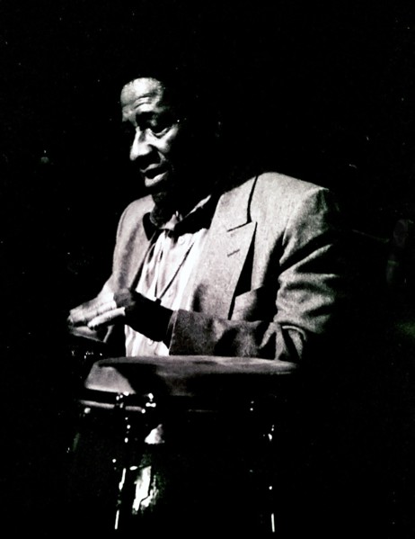 Mongo Santamaria, Ronnie Scott's, London, 1990. Artist: Brian O'Connor