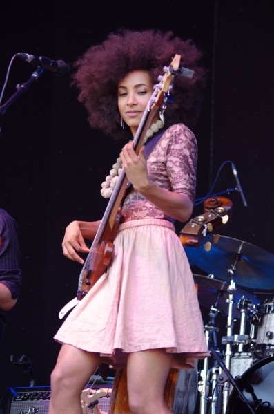 Esperanza Spalding, Love Supreme Jazz Festival, Glynde, East Sussex, 2013. Artist: Brian O'Connor