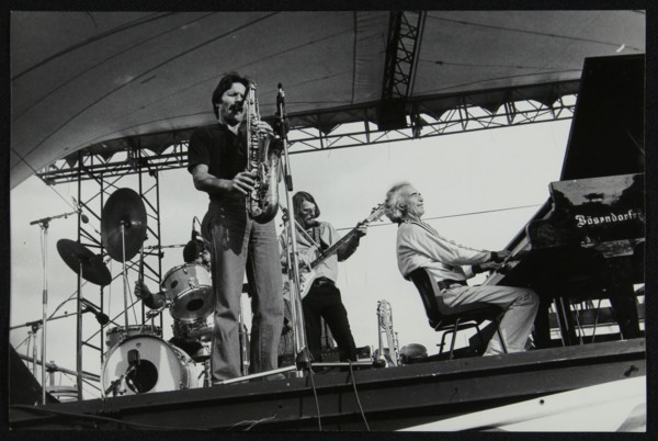 The Dave Brubeck Quartet playing at the Capital Radio Jazz Festival, London, July 1979. Artist: Denis Williams