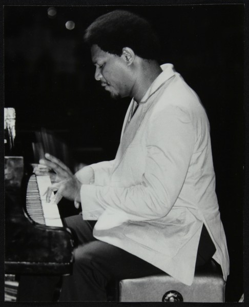 McCoy Tyner performing at the Newport Jazz Festival, Ayresome Park, Middlesbrough, July 1978. Artist: Denis Williams