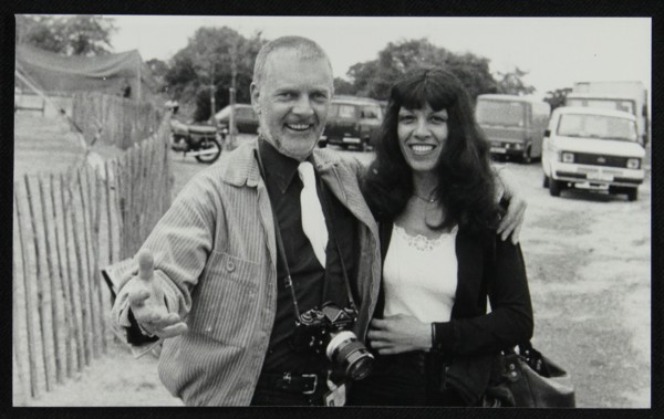 Photographer Denis Williams with Lena Antonis, Capital Radio Jazz Festival, London, July 1979. Artist: Unknown