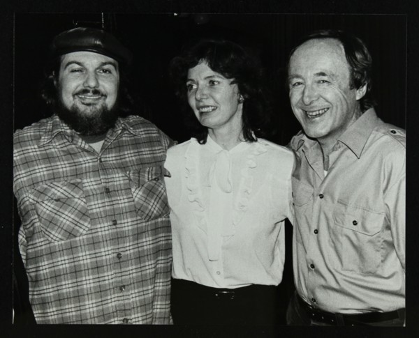 Musicians Dr John and Chris Barber at the Forum Theatre, Hatfield, Hertfordshire, 1981. Artist: Denis Williams
