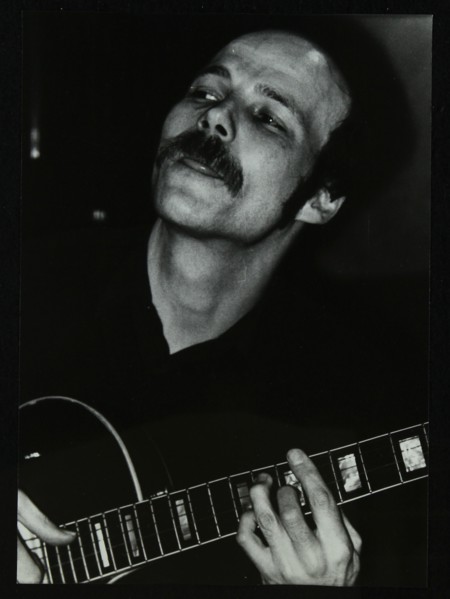 Guitarist John Coverdale playing at The Bell, Codicote, Hertfordshire, January 1984. Artist: Denis Williams