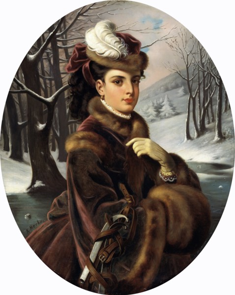 'Adelina Patti', (1843-1919), 1873-75. Artist: Karoly Marko the Younger