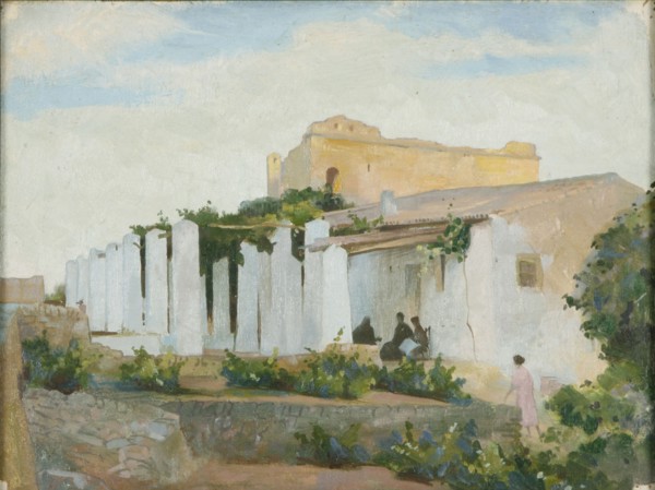'Spanish Landscape', 1895-1933. Artist: George Murray