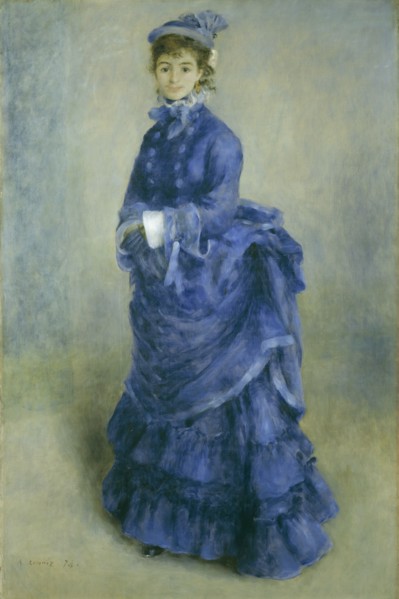 'La Parisienne', 1874. Artist: Pierre-Auguste Renoir.