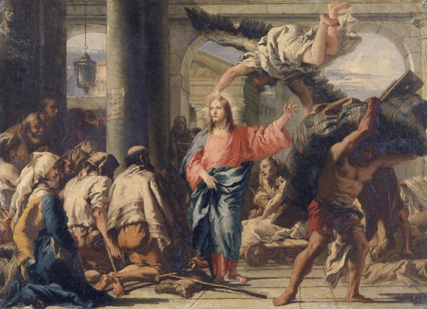 'Christ at the pool of Bethesda', 1780. Artist: Giovanni Domenico Tiepolo.