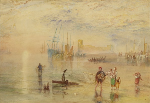 'Flint Castle, North Wales', 1834-1838. Artist: JMW Turner.