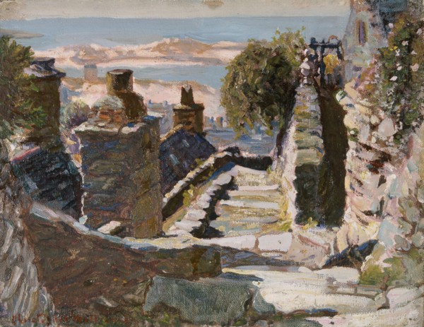 'Old Barmouth', 1893-1934. Artist: Christopher Williams
