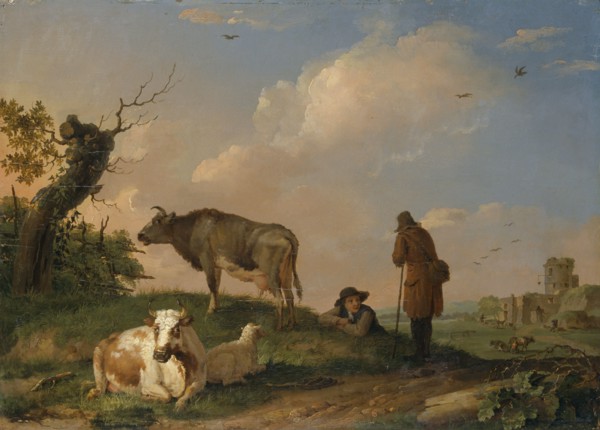 'Landscape with Cattle', 1670-1690. Artist: Johannes van der Bent