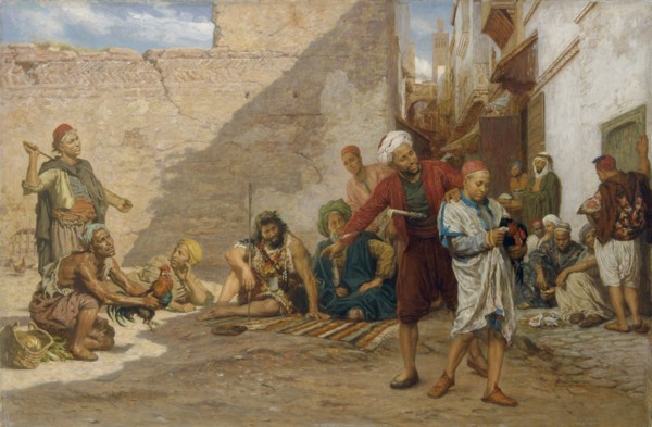 'The challenge refused', 1851-1895. Artist: John Evan Hodgson.