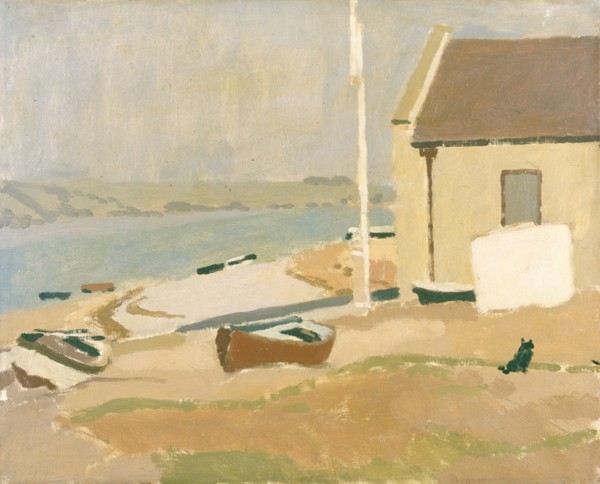 'Lifeboat House, Ferryside', 1923-1943. Artist: Edward Morland Lewis