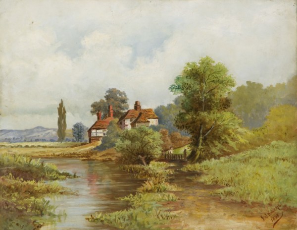 'Landscape', 1893. Artist: Isaac John Williams