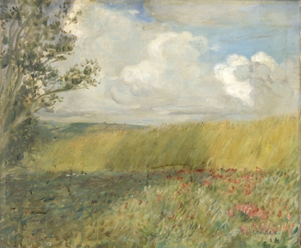 'The cornfield', 1888-1909. Creator: Charles Conder.