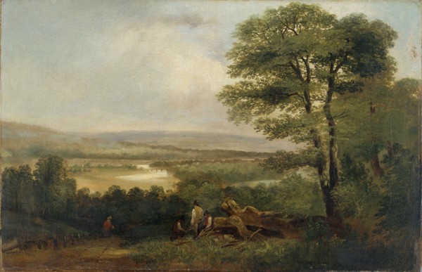 'Landscape: View in Northumberland', 1804-1848. Artist: Thomas Miles Richardson I.