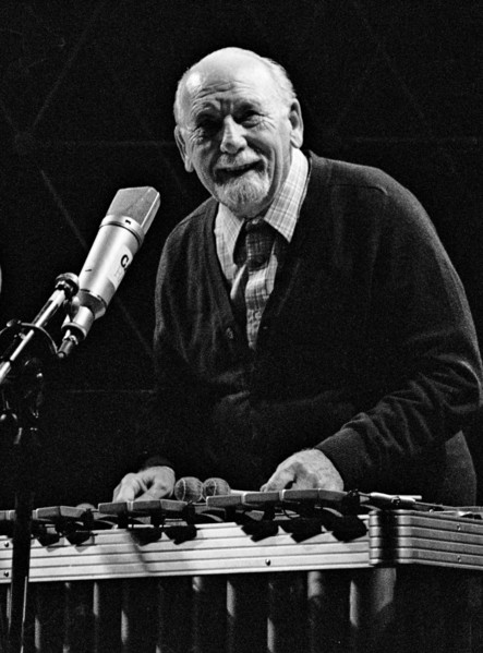 Red Norvo, Capital Jazz, Knebworth, 1982.   Artist: Brian O'Connor.