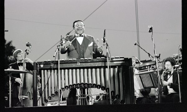 Lionel Hampton, Knebworth, 1982.  Artist: Brian O'Connor.