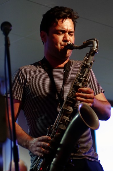 Brandon Allen, Jazz Hastings, East Sussex, 2011.  Artist: Brian O'Connor.