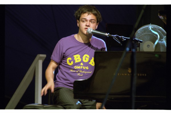 Jamie Cullum, Brecon, 2003.   Artist: Brian O'Connor.