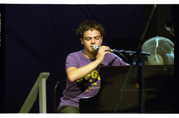 Jamie Cullum, Brecon, 2003.   Artist: Brian O'Connor.
