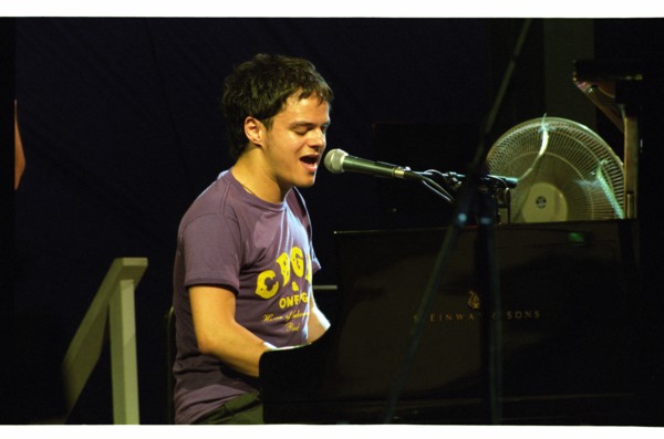 Jamie Cullum, Brecon, 2003.   Artist: Brian O'Connor.